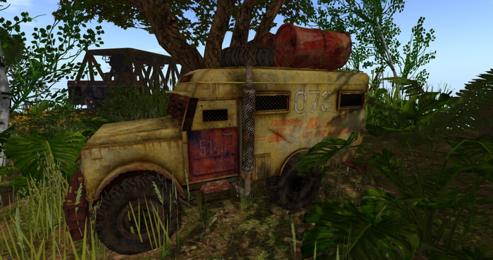 Broken car v1 Mesh