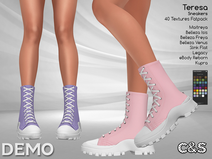 C&S Teresa Sneakers Demo