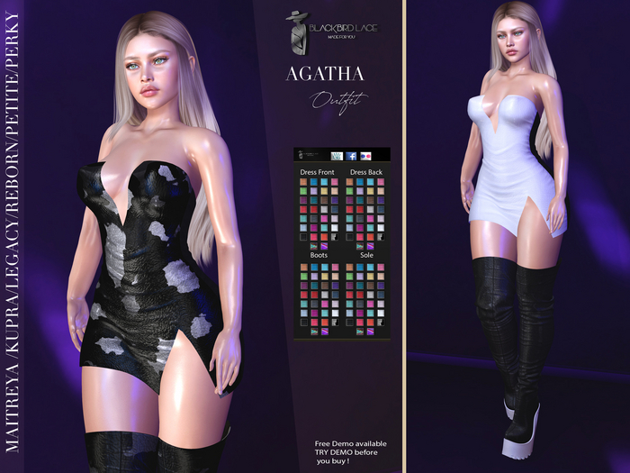 Agatha Outfit By Blackbird Lace