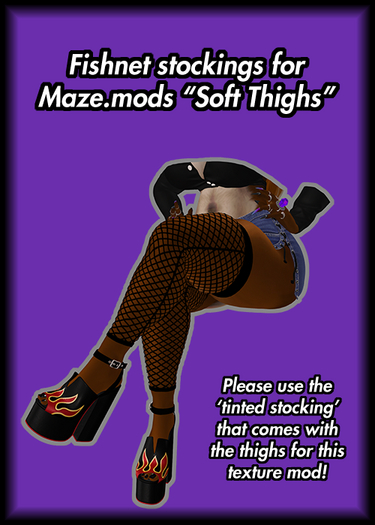 Fishnets for Maze - Soft Thighs