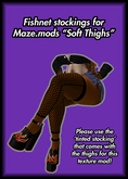 Fishnets for Maze - Soft Thighs