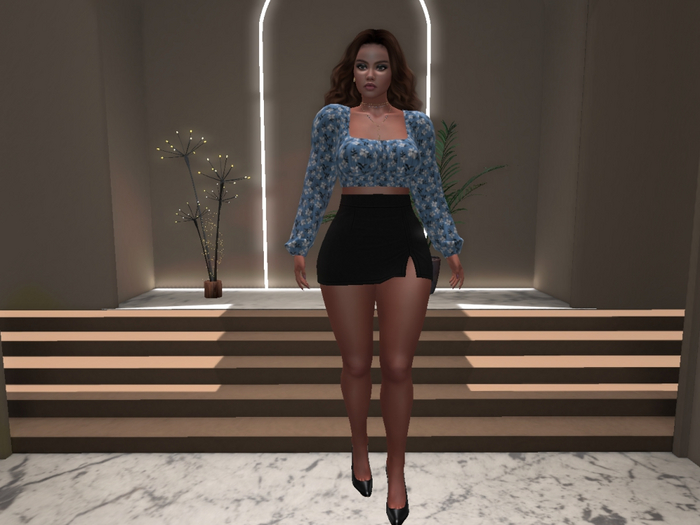 *Marie* Top/Skirt#1 