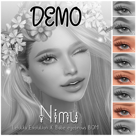 NIMU - Babe eyebrows (DEMO)