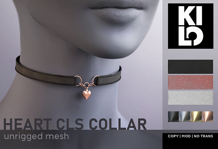 Heart Plain Collar
