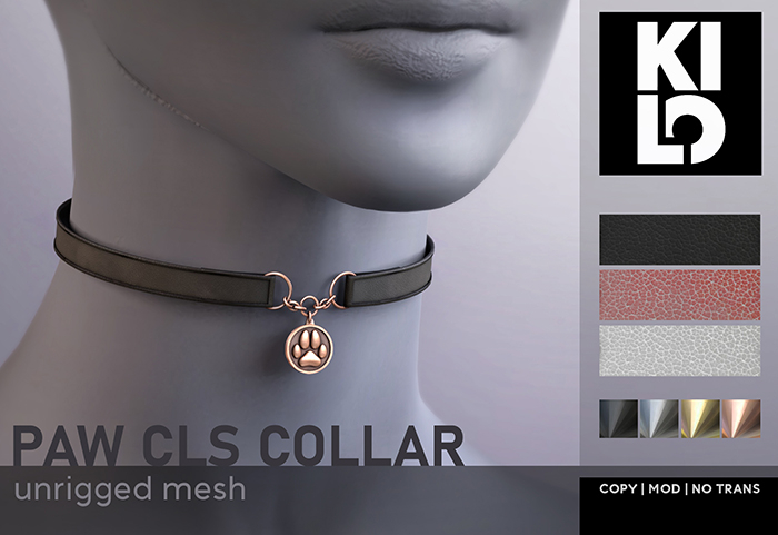 Paw Plain Collar