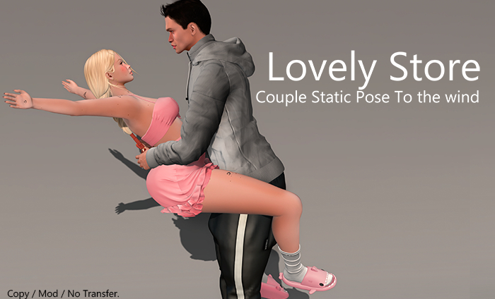 Lovely Store - Couple Static Pose - To the wind 
