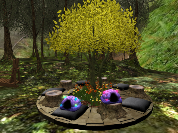 DISPLAY #10 YELLOW FALL TREE(Boxed)