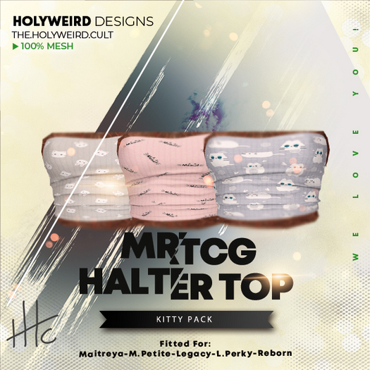 .:tHc:. MRTCG Halter - Kitty Pack