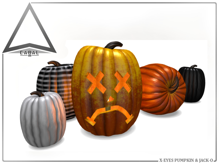 [ Cabal ] X-Eyes Pumpkin & Jack-O
