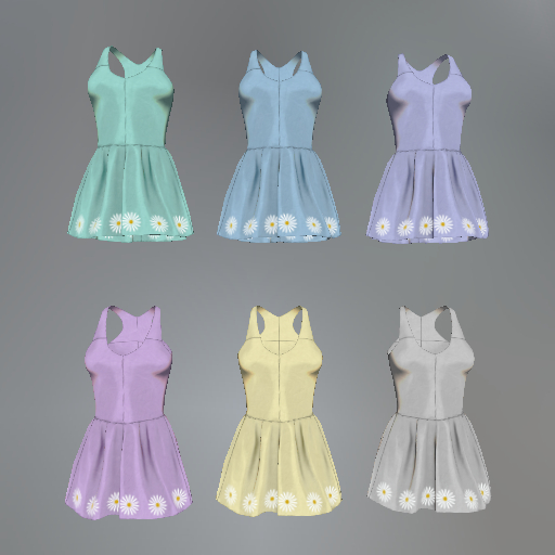 Daisy Chain Slink Dress (Fatpack)