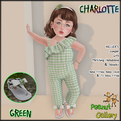 Peanut Gallery Charlotte Green