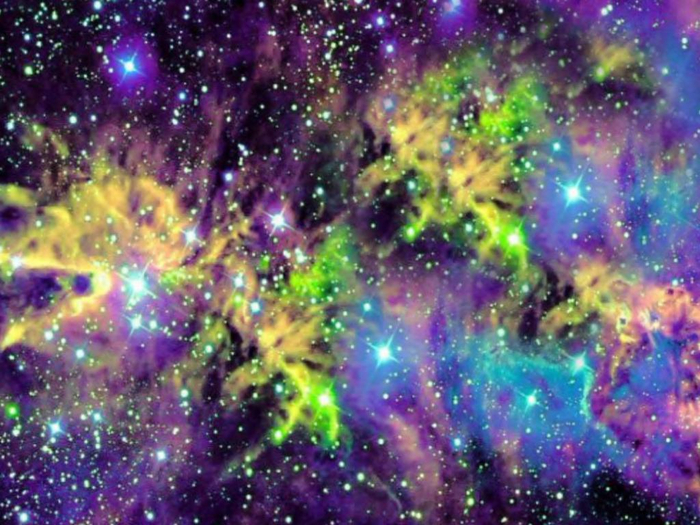 Toxic Galaxy Texture