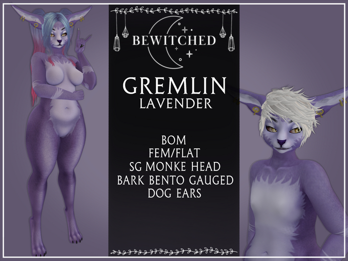  •ᴇᴠᴇʀɢᴀʀᴅᴇɴ• Gremlin - Lavender