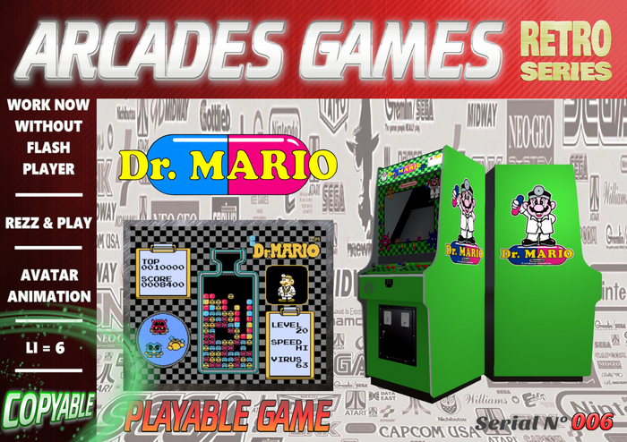 [006] = Dr Mario = Retro Arcades Games [BOX]