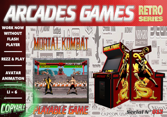 [012] = Mortal Kombat = Retro Arcades Games [BOX]