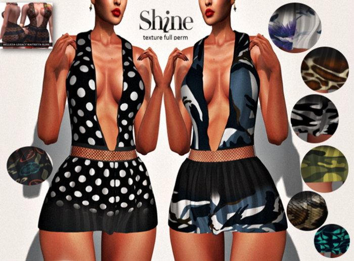 AJ  [SHINE FULL PERM] DRESS MUNDE  _FULL PERM TEXTURE