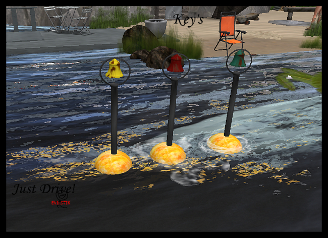 Buoy with Sounds Rocking 1LI Mesh + Water Swirls