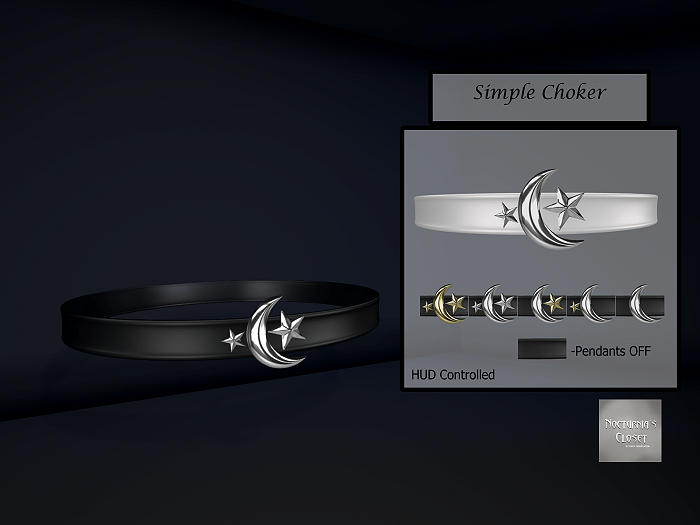 {N}Simple Choker ~White