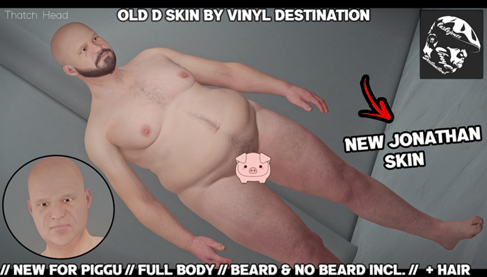 The Old D Skin Piggu Jonathan Skin Upgrade