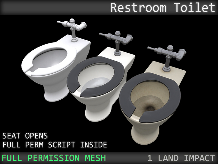 Restroom Toilet Full Permission