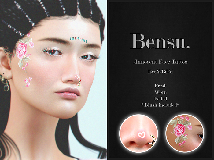 Bensu. - Innocent Face Tattoo (EvoX/BOM)