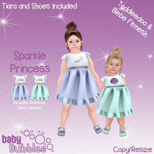 ::BB:: Sparkle Princess - Blue [TD & BEBE]