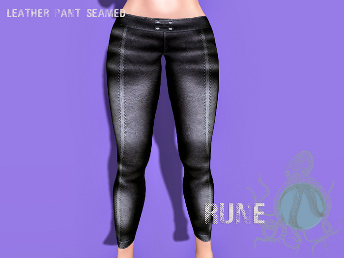 Leather Pants - Seamed