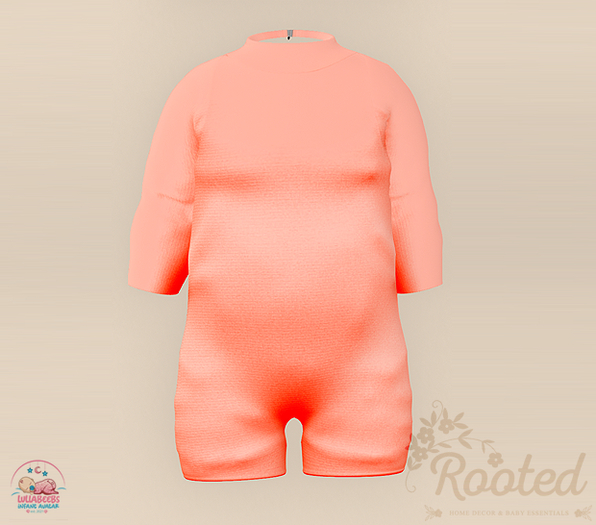 Rooted - LB Wetsuit - Peach