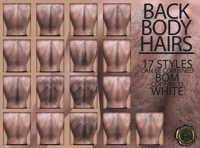 RELENTLESS BACK BODY HAIRS [BOM]