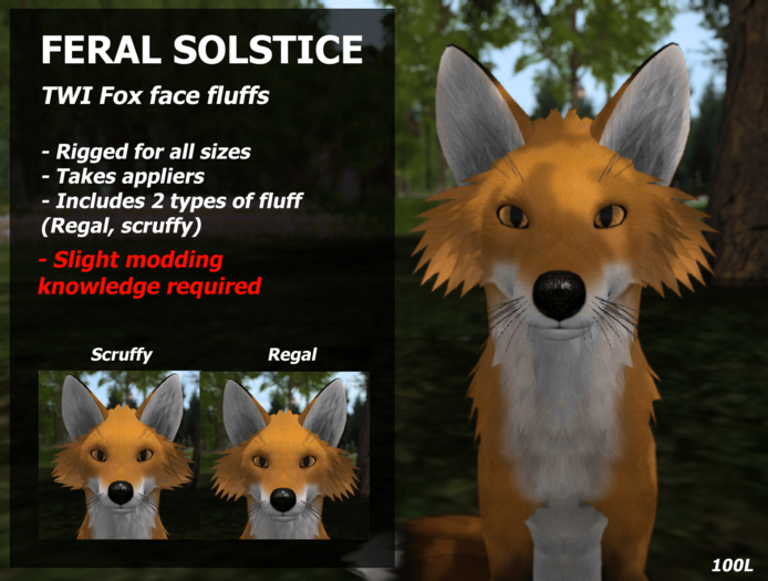 [ULTRAFREEZE] TWI Fox Cheek Fluff
