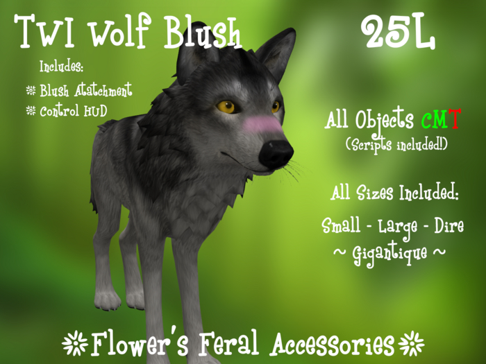 Flower's TWI Wolf Blush v1.0