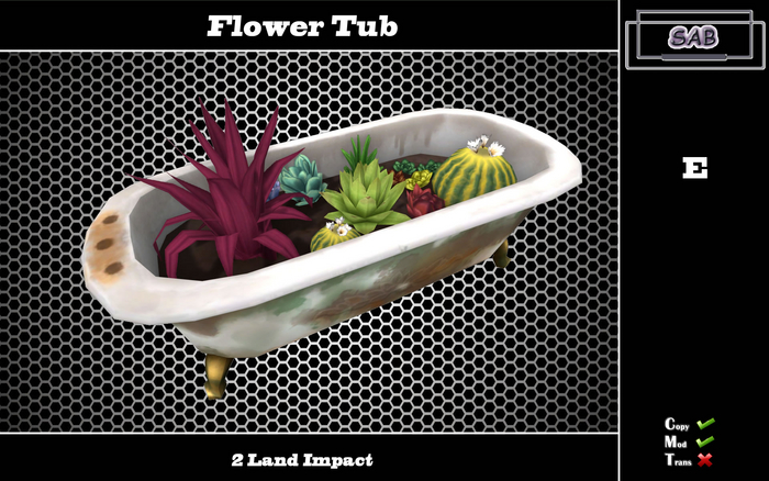 Flower Tub