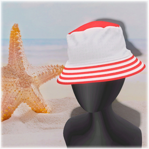 LuaR Summer Bucket Hat Red