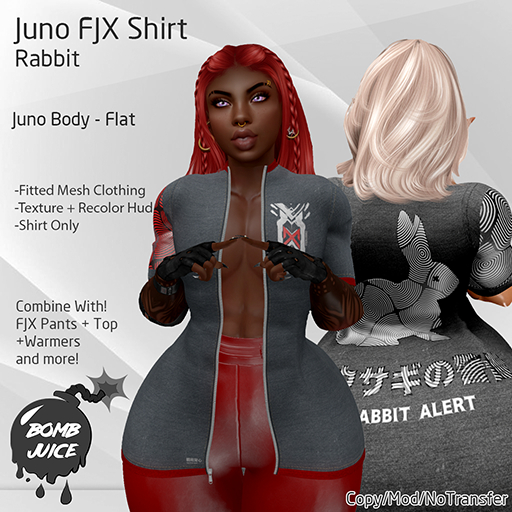 Bomb Juice - FJX Shirt Rabbit [Flat] Juno