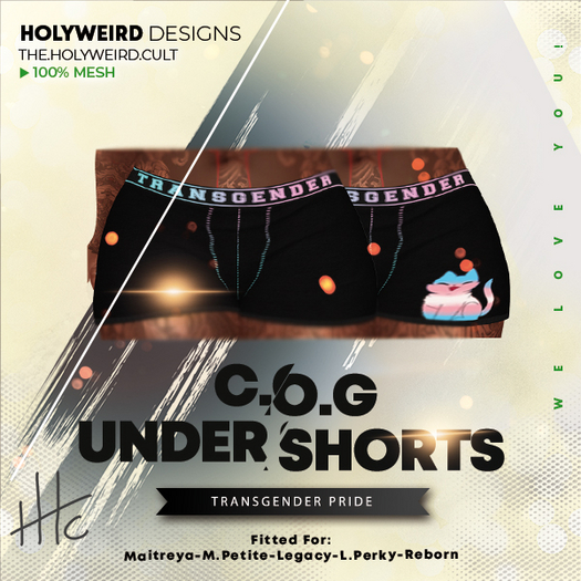 .:tHc:. C.o.G UnderShorts - Transgender