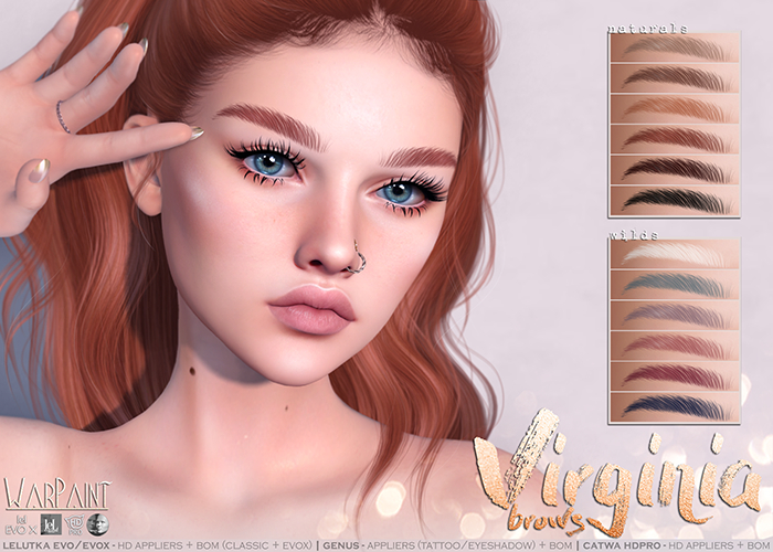 WarPaint* Virginia brows - Genus [wilds]