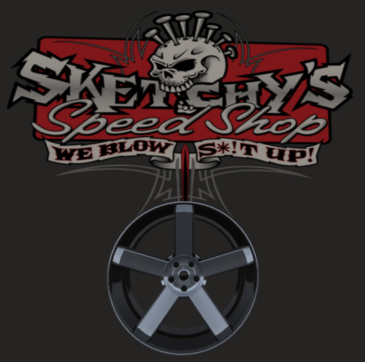 Wide spoke rim