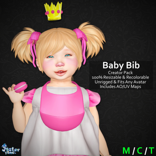 [Jester Inc.] Baby Bib Creator Pack!