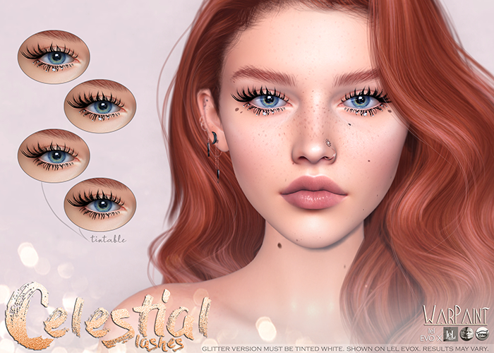 WarPaint* Celestial lashes [Catwa]