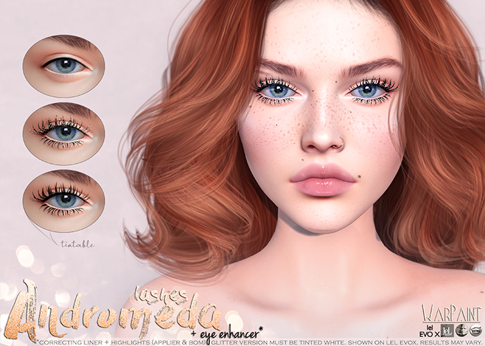 WarPaint* Andromeda lashes [Fatpack]