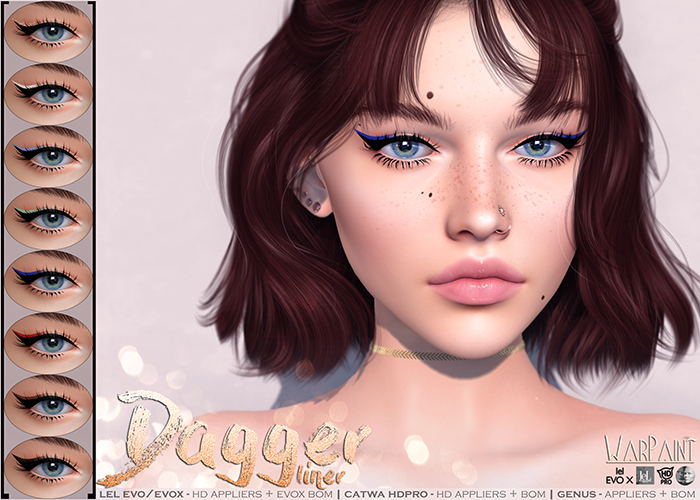 WarPaint* Dagger liner [Fatpack]
