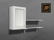 Second Spaces - Laundry Day - cabinet & shelves