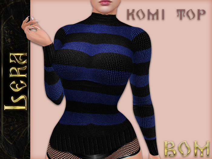 !L! Komi Top Blue