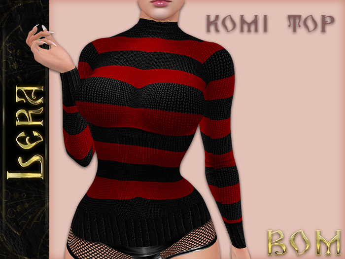 !L! Komi Top Red