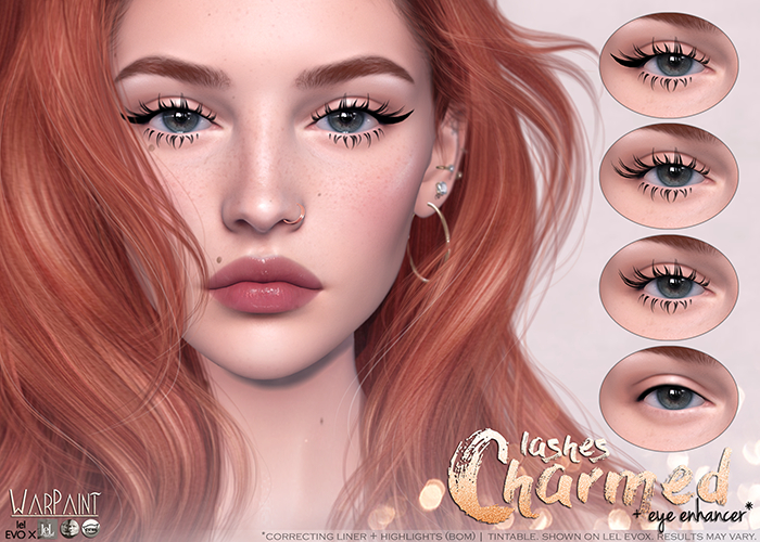 WarPaint* Charmed lashes [Fatpack]