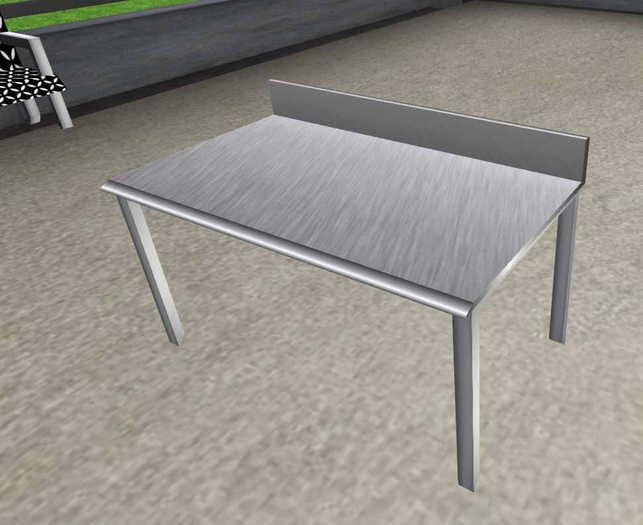 DD Stainless Chef Table