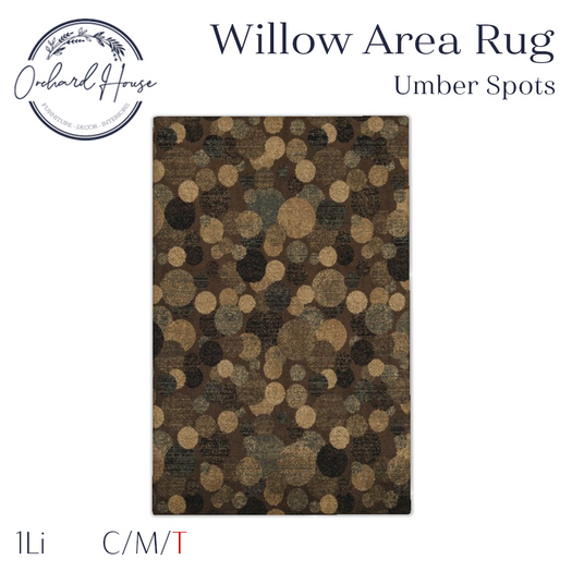 [OH] Orchard House - Rug - Umber Spots
