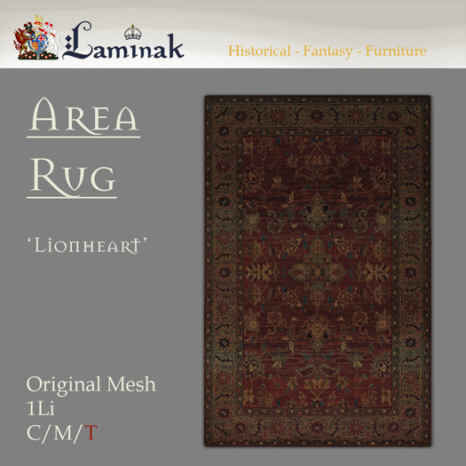Laminak - Lionheart - Area Rug