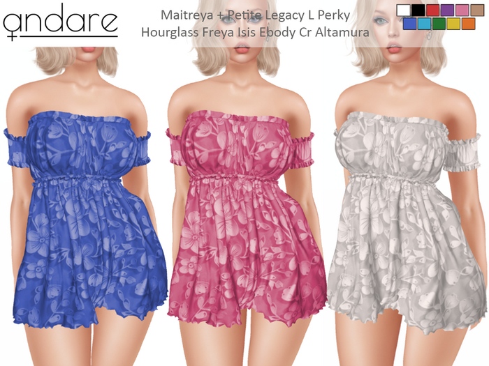 Andare - Violet Dress & Sleeves FATPACK