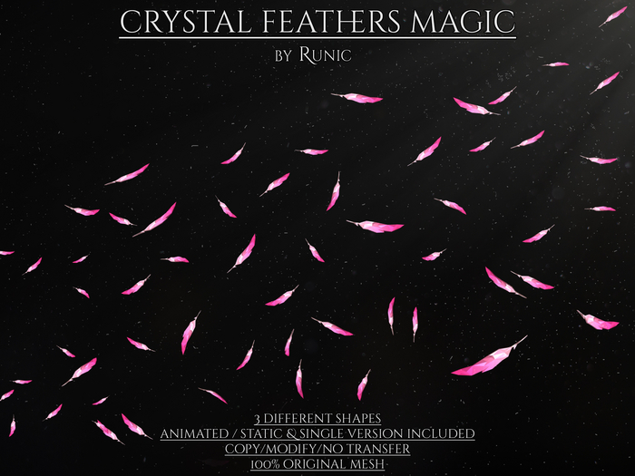 .: Runic :. Crystal Feathers Magic
